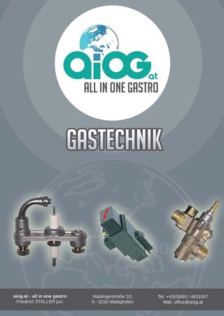 Katalog-Deckblatt Gastechnik