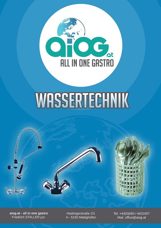 Katalog-Deckblatt Wassertechnik