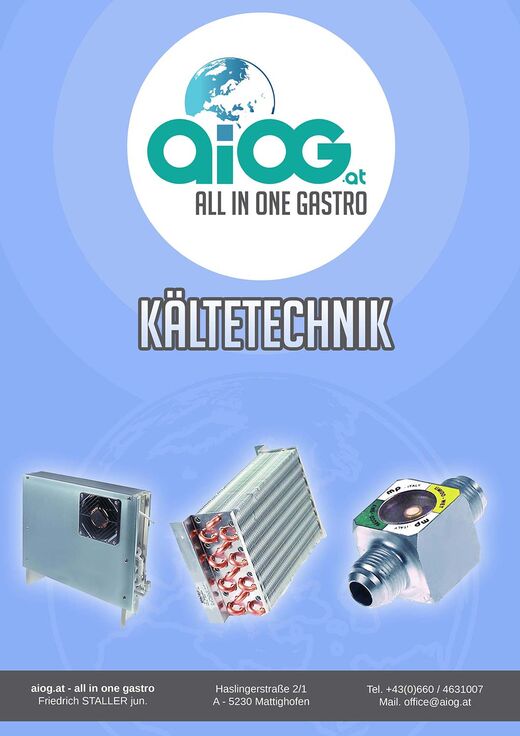 Katalog-Deckblatt Kältetechnik